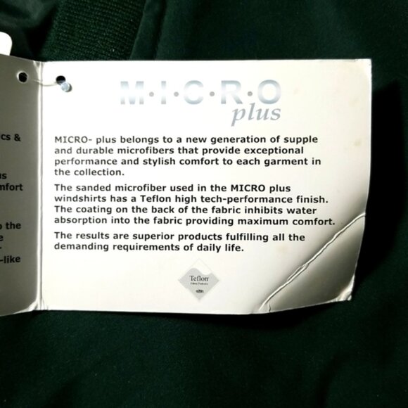 North End Micro Plus Men's Golf Vest Size M & XL Alpine Green All Climate Wear - Picture 7 of 9